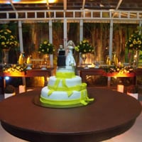 Casamento Amarelo e Branco