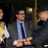 Mágico Dilli em evento BNI Bandeirantes.