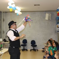Evento para o Dia das Crianças.