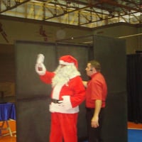 Aparição do Papai Noel para o SESI