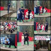 Show do Circo Social no Parque Areião em 06/05/2017