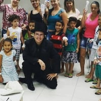 Show no Hospital da Criança em abril de 2017