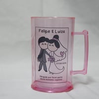 Caneca de acrílico (diversas cores)
