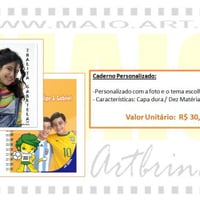 Caderno Personalizado