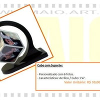 Cubo com Suporte.