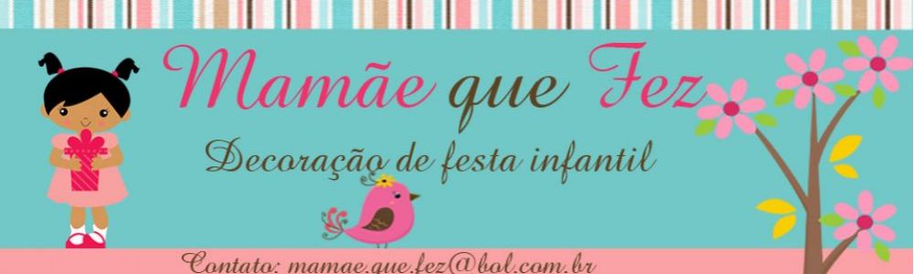 Mamãe que Fez - Decoração Infantil Clean