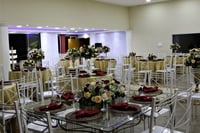 Salão decorado