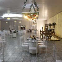 Salão decorado