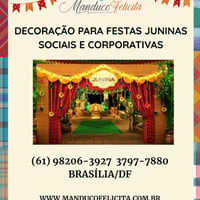Decoração para Festa Junina Social