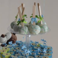 Cake pops chá de Bebe