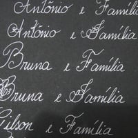 ALGUNS TRABALHOS MANUSCRITOS EM CANETA GEL