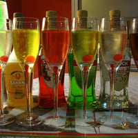 Prosecco com licores variados