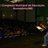 I Congresso Municipal da Educação - Brumadinho/MG - Abertura / Voz e Violão com Marcelo Rios