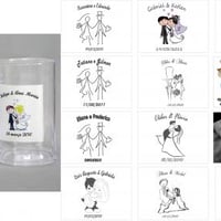 Caneca acrílica chopp lembrança casamento