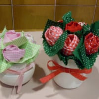lembrancinhas de vasinhos de rosas
