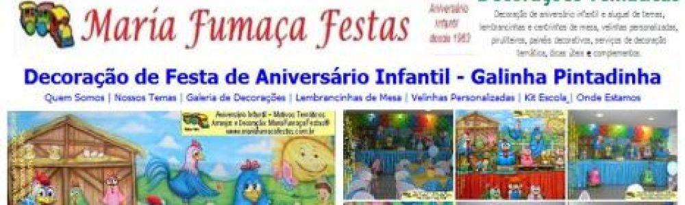 Maria Fumaça Festas - Aniversário Infantil