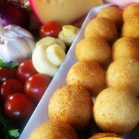 Queijo com presunto