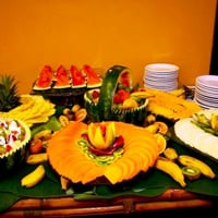 mesa de frutas