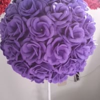 guirlhanda de rosas em eva