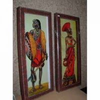 Casal de Africanos em Arte Francesa