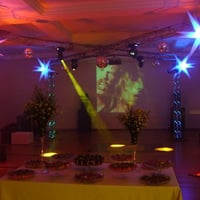 treliça com luz