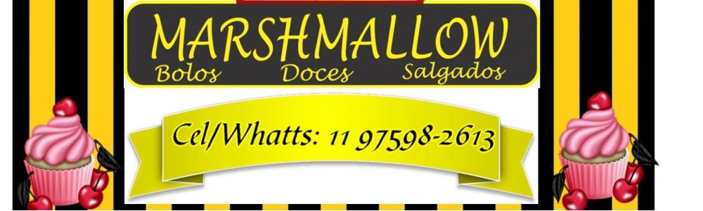 Marshmallow Bolos Doces e Salgados