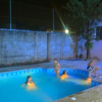 Holofotes azuis, aconchegante