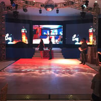 Pista e Painel de Led