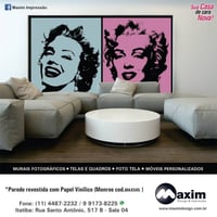 Papel Vinilíco Monroe