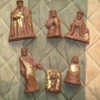presepio de chocolate