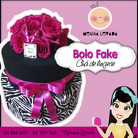 Bolo fake de tecido para Chá de lingerie.. Um arrasoooo!! Faça seu orçamento com a gente!
