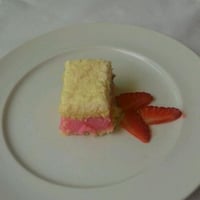 Bolo diet de morango