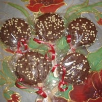 pirulito de biscoito