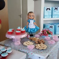 Decoração Chá da Alice!