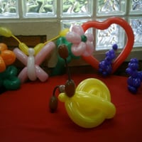 Escultura com balões