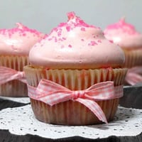 cupcake com lacinho