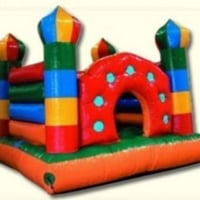 Castelinho inflável pequeno