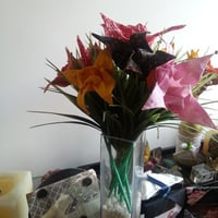 Flores de orinuno (tecido)para enfeitar a casa ou sua festa.
Feito sob encomenda de acordo com a pr