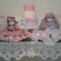 decoração com bonecas