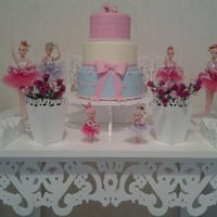 decoração com bailarina