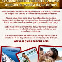 Listas de presentes em viagens de Lua de Mel