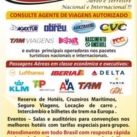 Viagens atendimento em todo Brasil Brasil