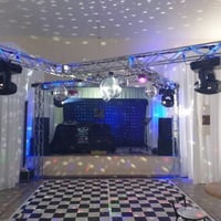 DJ, Som, Treliça tipo pista 'quadrado' e pista de dança quadriculada