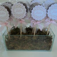 PIRULITOS DE CHOCOLATE