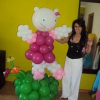 HELLO KITTY DE BALÃO