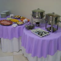 mesa de prato quente