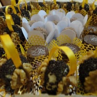Trufas com Pedaços de Nozes