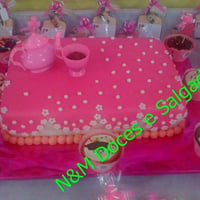bolo cha de cozinha