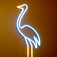 Abajour decorativo em Neon