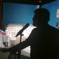 NEYEL UDRE VARELA EM COLAÇÃO DE GRAU NO TEATRO DO SESI-SANTA GENOVEVA-GOIANIA-GO